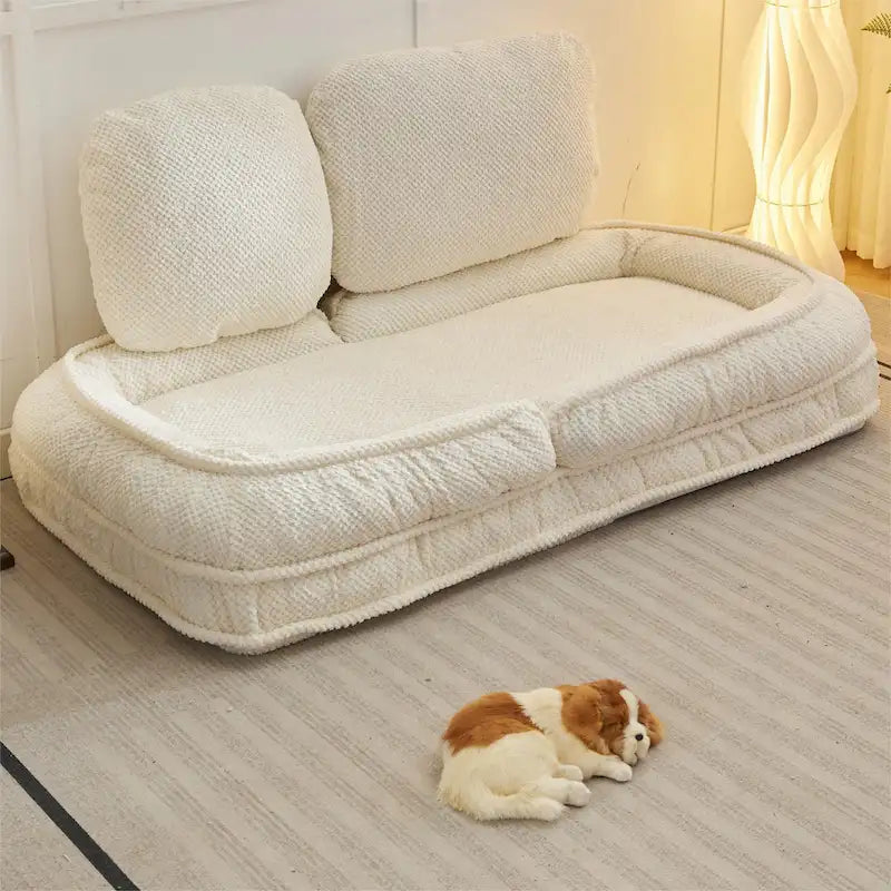 Chaise longue regolabile bianca da 47.8 con schienale alto