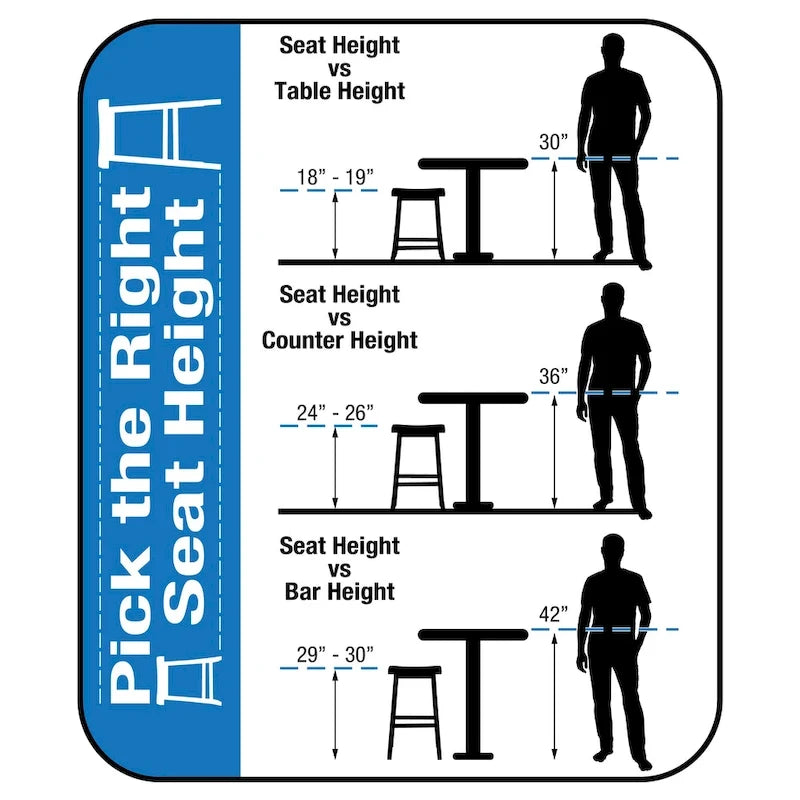 30-Inch Saddle Bar Stool Set of 2 with Nailhead Trim and Fabric Padded Seat