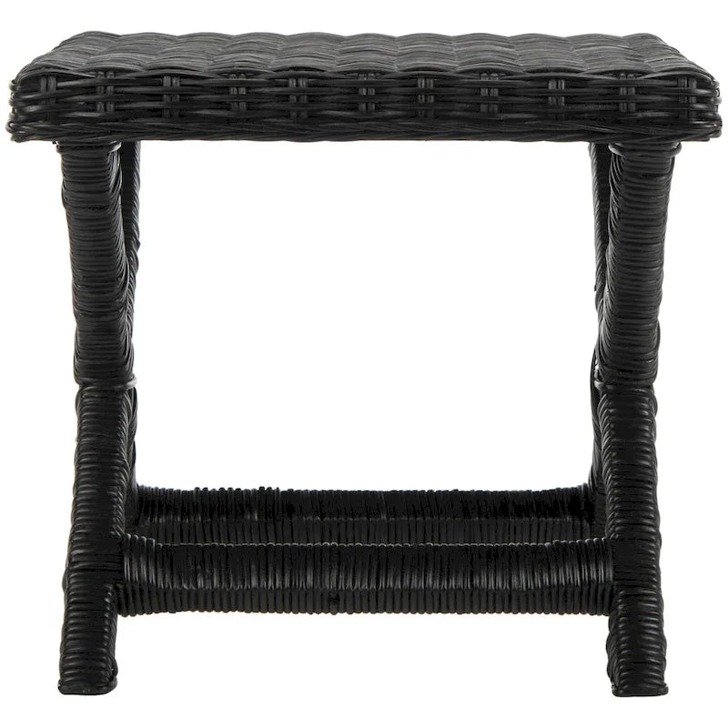 Seduta da ingresso a X in vimini naturale intrecciato a mano, 22x22x20 Inch