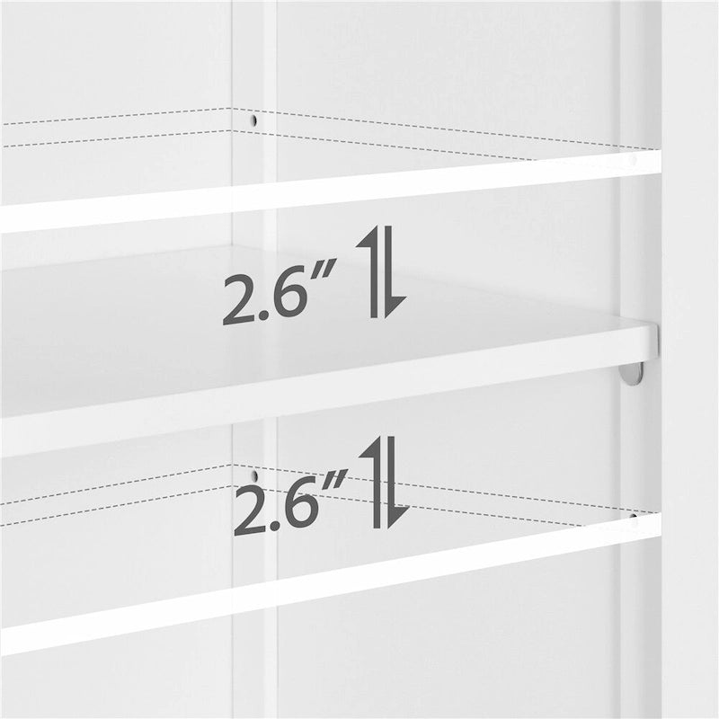 Free Standing Bathroom Cabinet with 1 Drawer 2 Doors